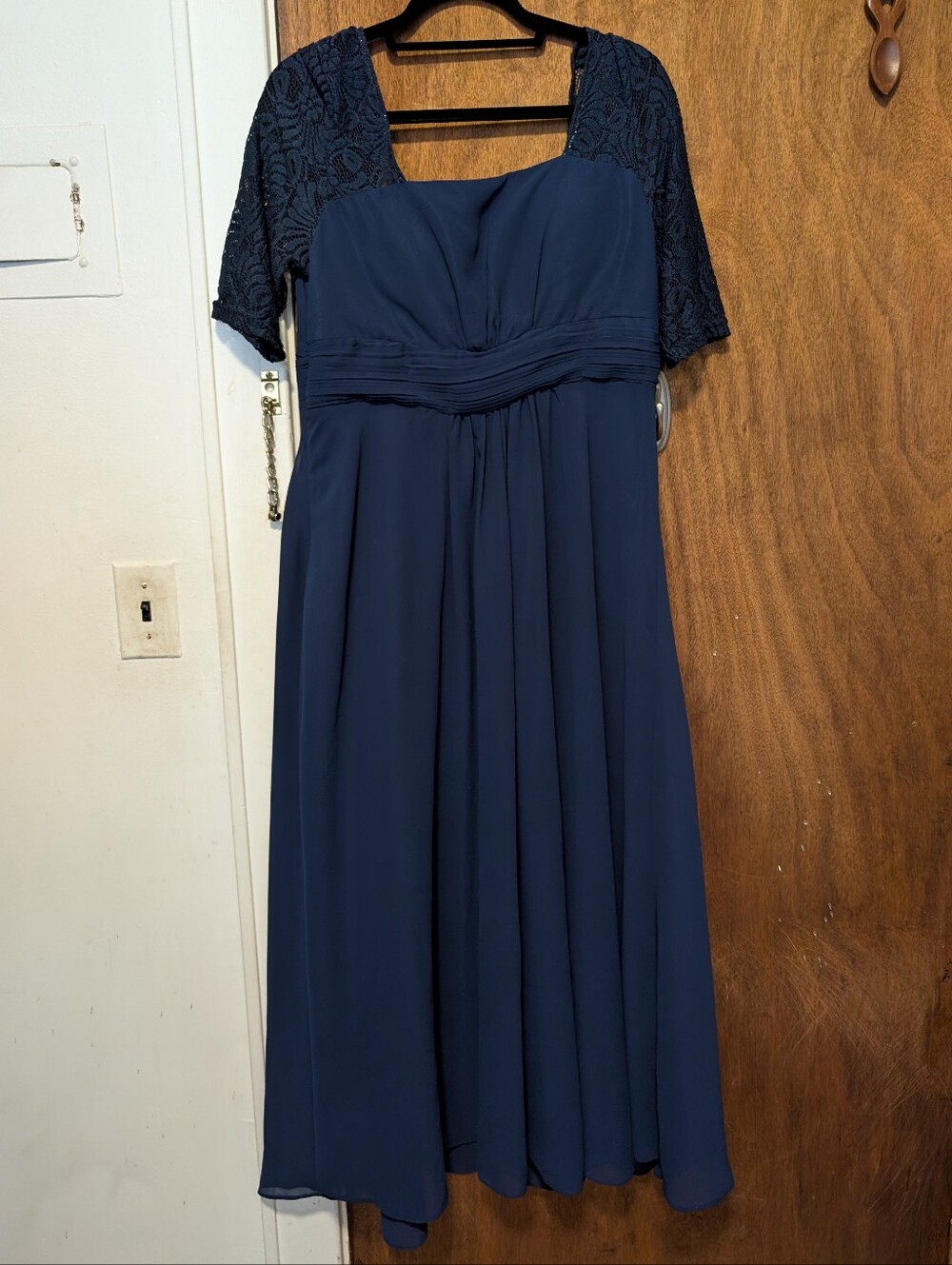 Angvns Navy Blue Formal Dress XL